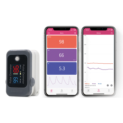 Quick And Reliable Finger Pulse Oximeter Temperature 5C-40C For Health Monitoring