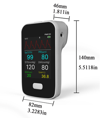 SpO2 ECG.blood pressure, Temperature Test Multi Parameter Patient Monitor For Health Home