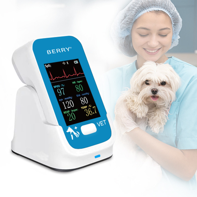 2.4'' TFT Screen Bluetooth Veterinary Surgical Monitors Record In APP