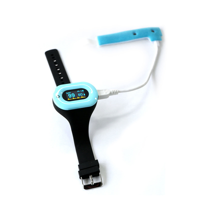 Portable  Wrist Pulse Oximeter With Low Voltage Alarm And PI Optional Function